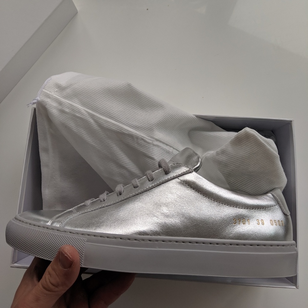 Common Projects Achilles Leather Low-Top Sneakers